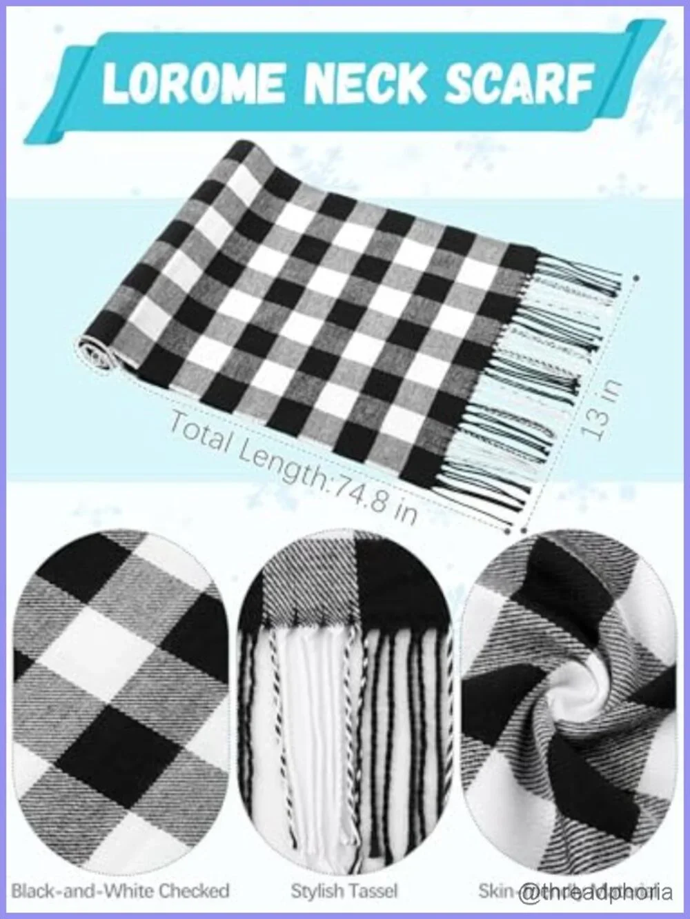 4-Piece Winter Hat Scarf Gloves and Ear Warmer Set for Women